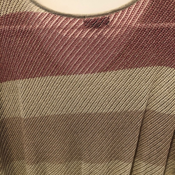 Express Brown Stripe Sweater Sz Small - Picture 5 of 5